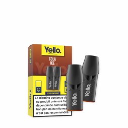 Pre-Filled Cartridges Yello 0mg 2ml (2pcs) - Yello.