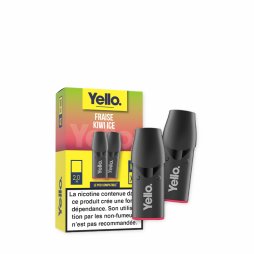 Cartouches Pré-Remplies Yello 0mg 2ml (2pcs) - Yello.