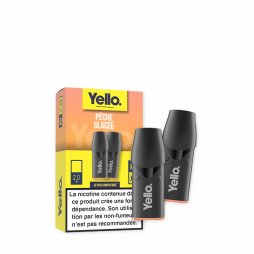 Cartouches Pré-Remplies Yello 0mg 2ml (2pcs) - Yello.