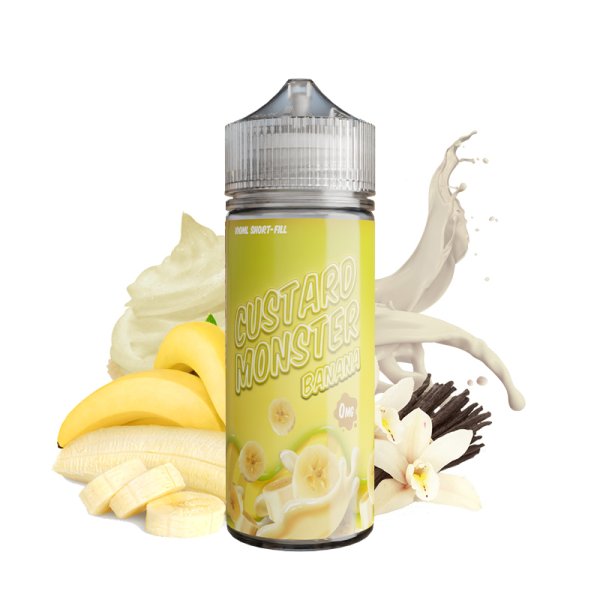 [Destock] Banana Custard 0mg 100ml - Custard Monster by Monster Vape Labs