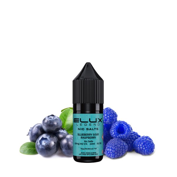 Blueberry Sour Raspberry Nic Salt 10ml - Elux
