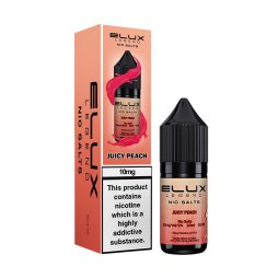 Juicy Peach Nic Salt 10ml - Elux