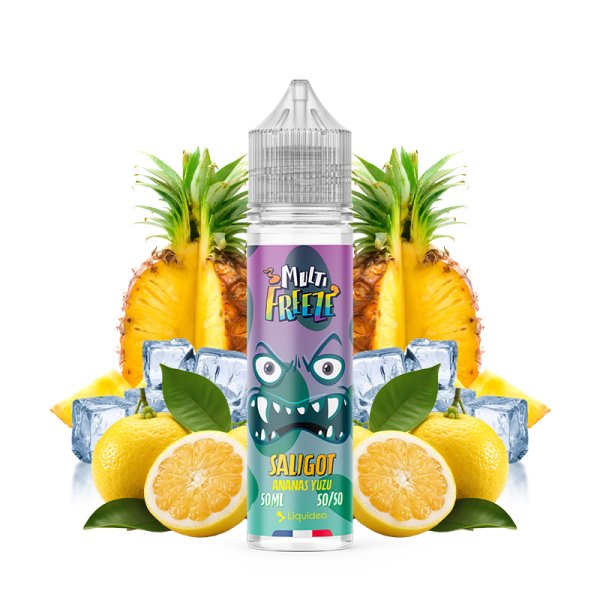 Saligot Ananas Yuzu 0mg 50ml - Liquideo Multifreeze