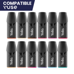 Pre-Filled Cartridges Yello 0mg 2ml (2pcs) - Yello.