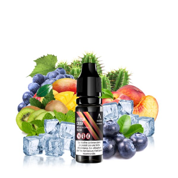 African Crush Nic Salt 20mg 10ml - Adalya