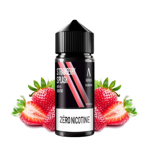 Strawberry Splash 0mg 60ml - Adalya