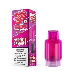 Cartouche Pré-remplie 15K 10mg (1pc) - Wpuff Fusion by Liquideo