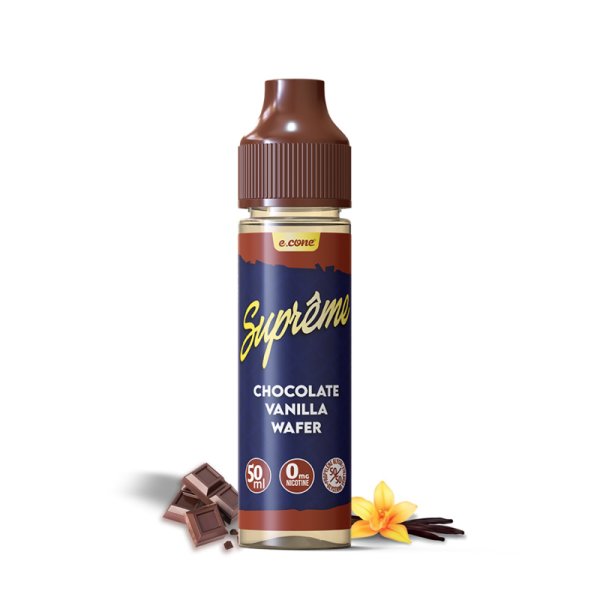 Chocolate Vanilla 0mg 50ml - Suprême by Vape Maker