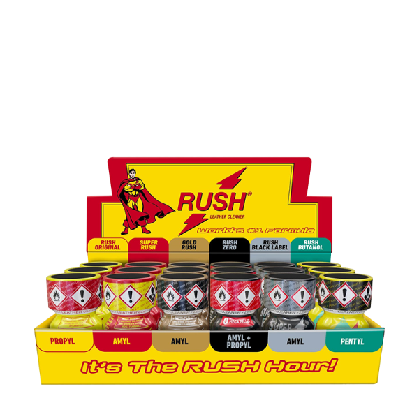 Poppers All Edition 10ml (18pcs) - Rush
