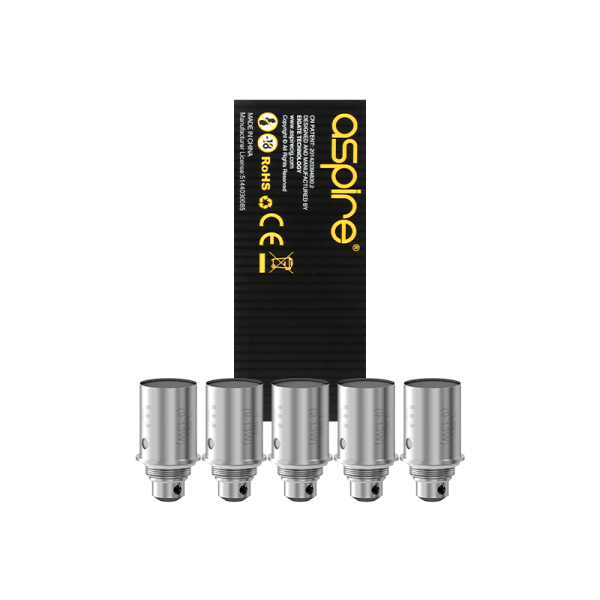 RÉSISTANCES BVC CE5, ET, ET-S, NOVA, VIVI-S (5PCS) - ASPIRE