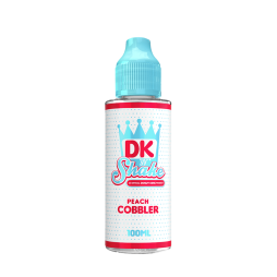 Peach Cobbler 0mg 100ml - DK N' Shake by Donut King