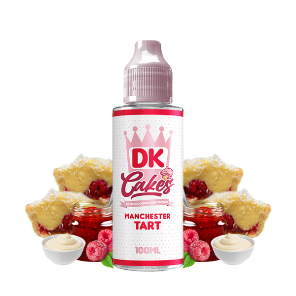 Manchester Tart 0mg 100ml - DK Cakes by Donut King