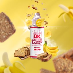 Banana Bread 0mg 100ml - DK Cakes by Donut King