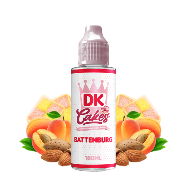 Battenburg 0mg 100ml - DK Cakes by Donut King
