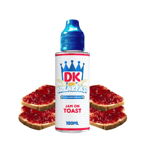 Jam on Toast 0mg 100ml - DK Breakfast by Donut King