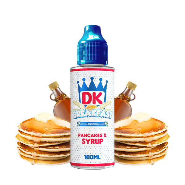 Pancakes & Syrup 0mg 100ml - DK Breakfast by Donut King