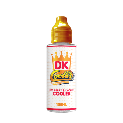 Red Berry and Lychee 0mg 100ml - DK Cooler by Donut King