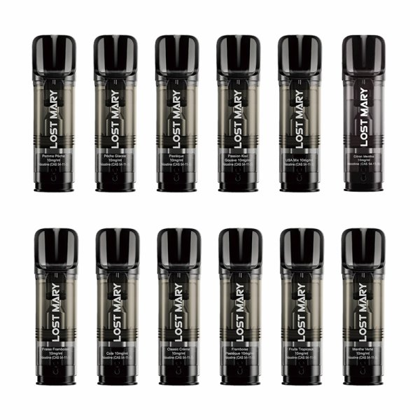 Cartouche Tappo Pomme Pêche 2ml 20mg - Lost Mary