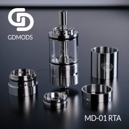 MD-01 RTA 5.5ml 23mm - GD Mods