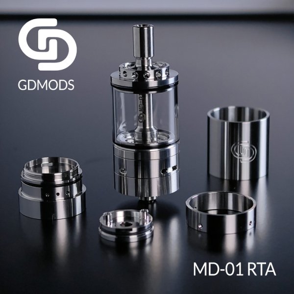 MD-01 RTA 5.5ml 23mm - GD Mods