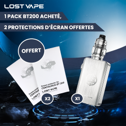 [Offre] 1 Pack BT200 acheté, 2 Protections d'Écran Offertes - Lost Vape