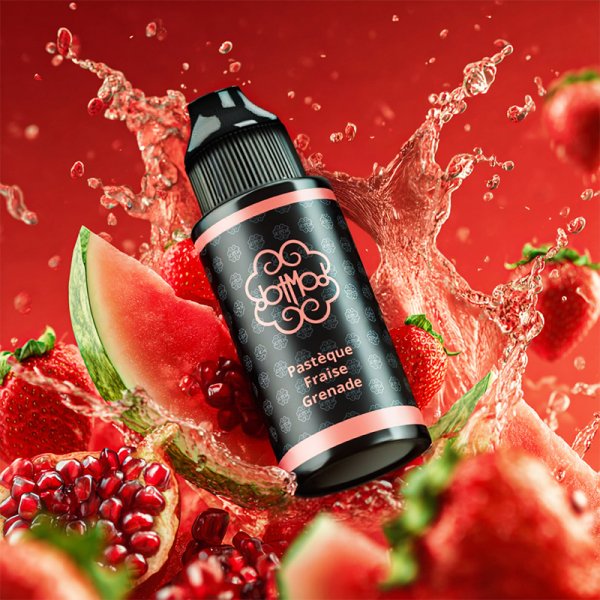 Pastèque Fraise Grenade 0mg 100ml - DotMod
