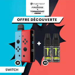 [Offer] Kit n°2 Klip's Switch + 2 Tornadoliq E-liquids - Fumytech & Firerose x Tornadoliq