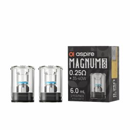 Cartridge Magnum 0.25/0.4Ω 6ml (2pcs) - Aspire