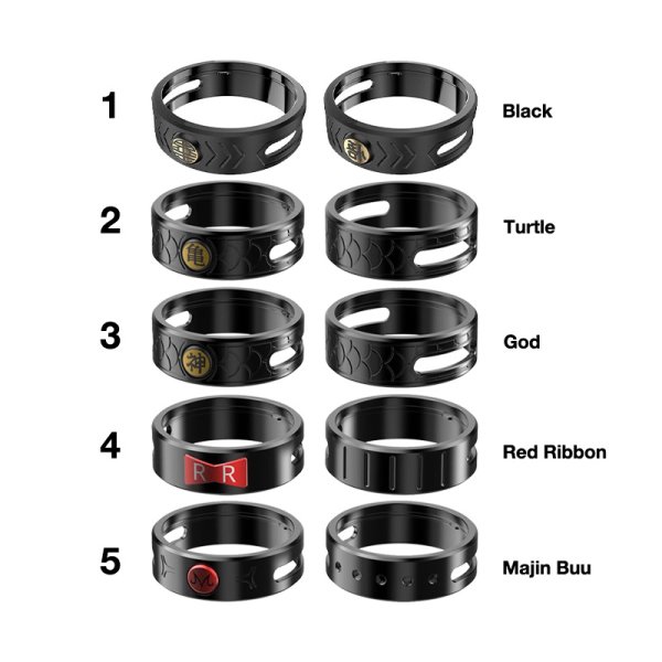 Dragon Ball Sub-ohm Airflow Ring New Colors - Fumytech
