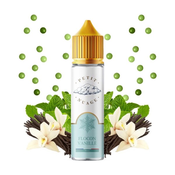 Flocon Vanillé 0mg 50ml - Petit Nuage