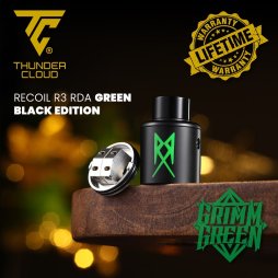 Recoil R3 RDA Green Black Edition - Thunder Cloud x Grimm Green