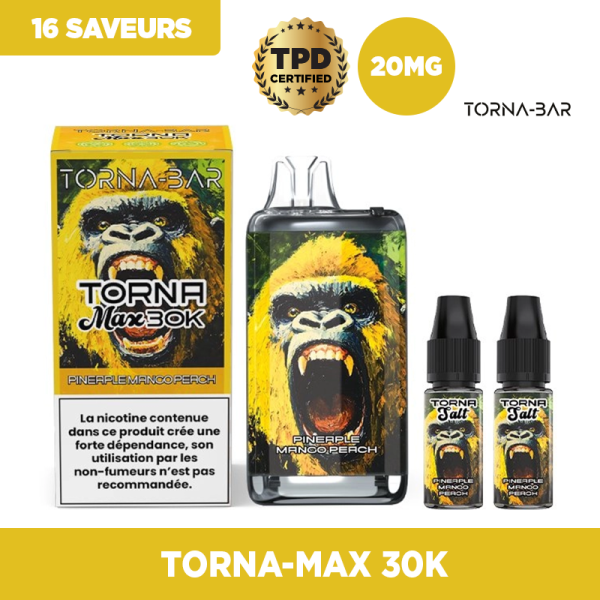 Torna Max 30K 1100mAh 20ml / 2% - Torna-Bar
