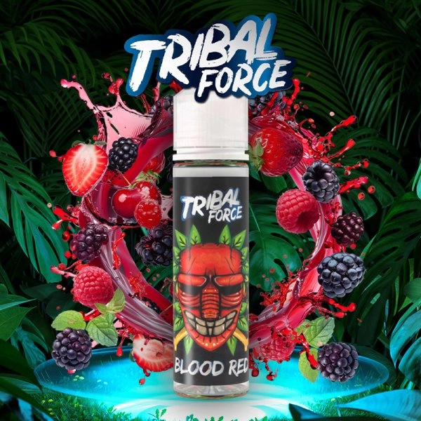 [Sample] Blood Red 0mg 50ml - Tribal Force