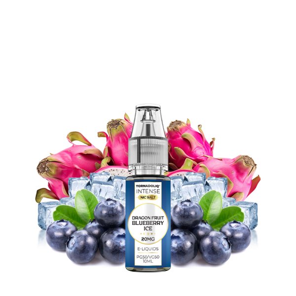 Dragon Fruit Blueberry Ice Nic Salts 20mg 10ml - Intense by Tornadoliq