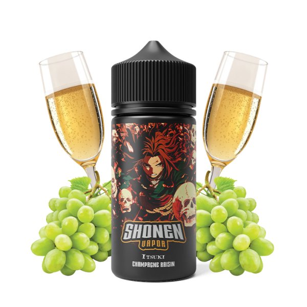 Itsuki (Champagne/Raisin) 0mg 100ml - Shonen Vapor