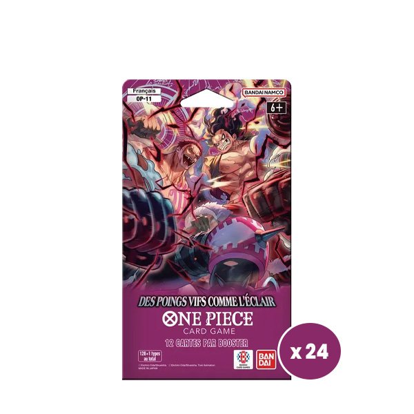 OP-11 Booster Display Box A Fist Of Divine Speed (20pcs) - One Piece