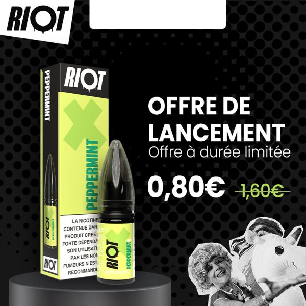 Peppermint 10ml - Riot X by Riot