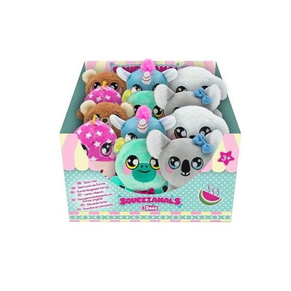 3 Deez Plush Display Stand (12pcs) - Squeezamals