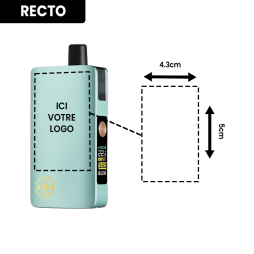 Kit DotPod Max V1.5 5ml 2100mAh Tiffany Blue Personnalisé - Dotmod