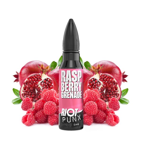 Raspberry Grenade 0mg 50ml - Punx by Riot