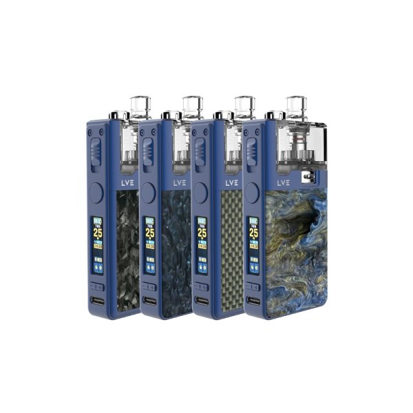 Pack Pod Orion II Pro Blue + RBA 4.5ml 1900mAh - LVE