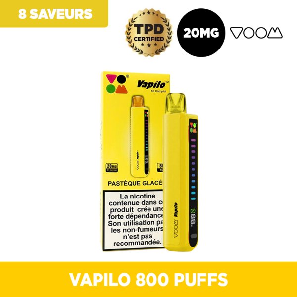 Starter Kit Vapilo 800 2% - Voom
