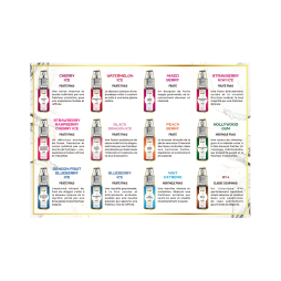 [PLV] Carte des Saveurs - Intense by Tornadoliq