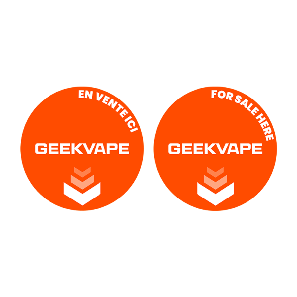 [PLV] Sticker FR/EN - Geekvape