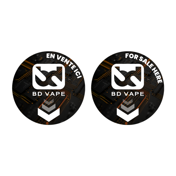 [PLV] Sticker FR/EN - BD Vape