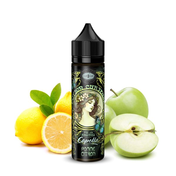 Pomme Citron 0mg 50ml - Les Potions Curieuses by Curieux