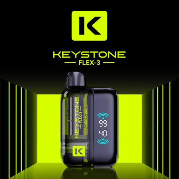 Kit Pod Flex-3 10ml 1100mAh - Keystone