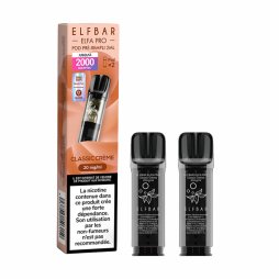 Cartouches Pré-Remplies Elfa Pro 20mg 2ml (2pcs) - Elfbar
