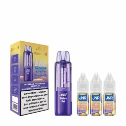 Cartouche Stellarc 2+10ml + 3 E-liquides 10ml 2% (1pc) - JNR