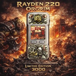 Mod Rayden 220 Orgrim Limited Edition 3000pcs - BD Vape